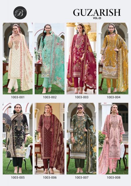 Belliza guzarish vol 25 cotton dress material wholesale